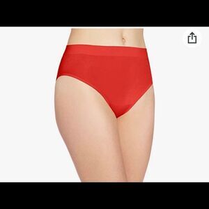 Wacoal High -Cut Brief , China Red